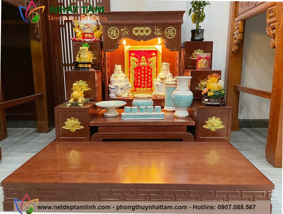 bàn thờ thần tài thổ địa