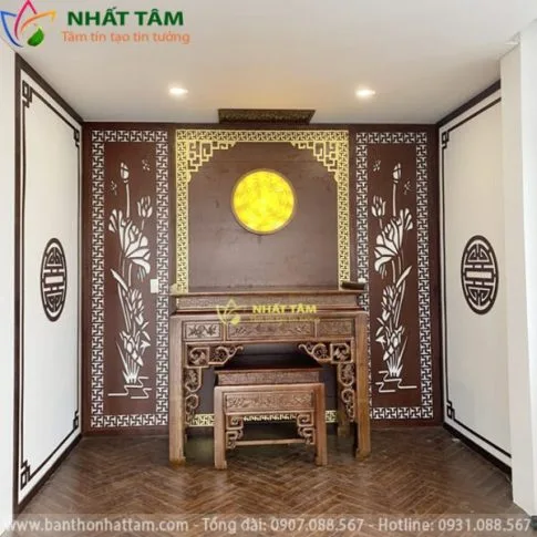 thay mới bàn thờ gia tiên