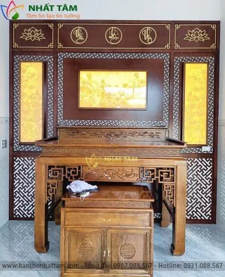 đặt bàn thờ trong nhà ống